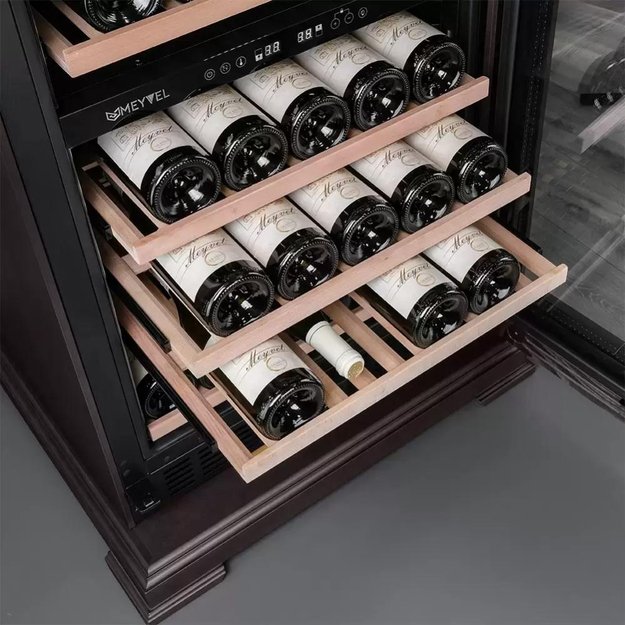Винный шкаф Meyvel MV77PRO-KBT2 (Тёмный шоколад) (preview 14)