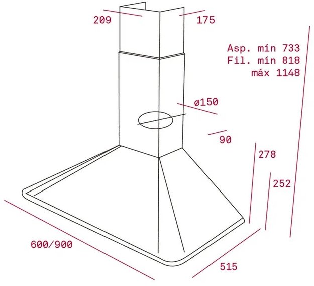 Вытяжка Teka DOS 90 BEIGE-BRASS (preview 2)