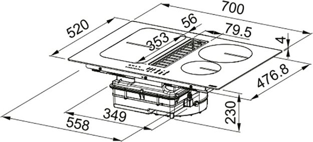 Варочная панель Franke FSM 709 HI LL KIT (preview 4)