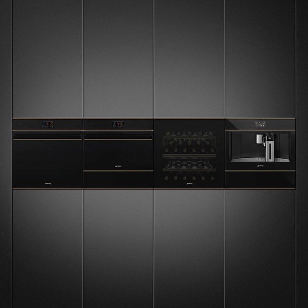 Встраиваемый холодильный шкаф для вина Smeg CVI629NR3 (фото 6) Встраиваемый холодильный шкаф для вина Smeg CVI629NR3 (preview 6)