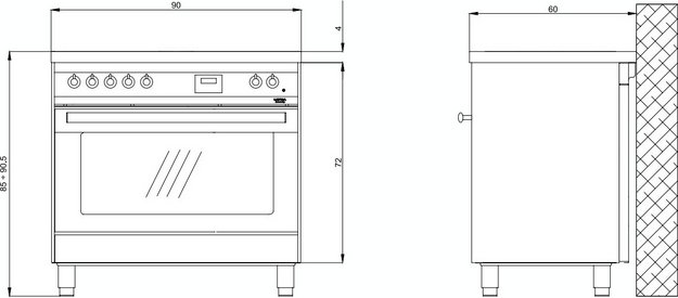 Варочный центр Lofra PG96WMFT/5I (preview 2)