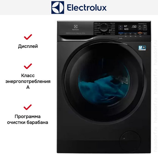 Стирально-сушильная машина Electrolux EW8W261BG (preview 4)