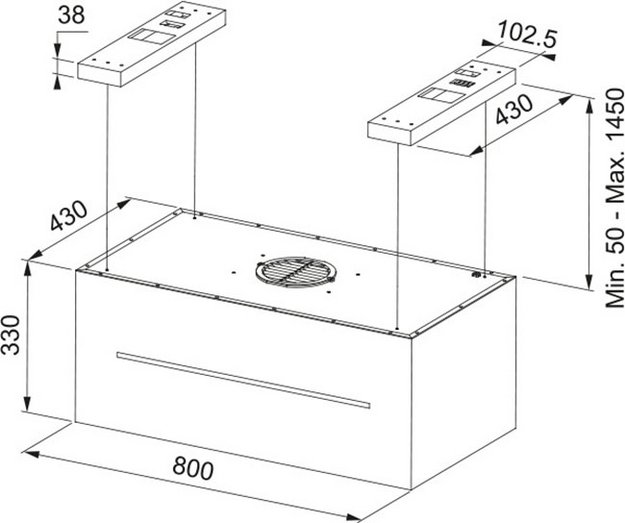 Вытяжка Franke FMAS BK EXTRA MATT F80 KL (preview 19)