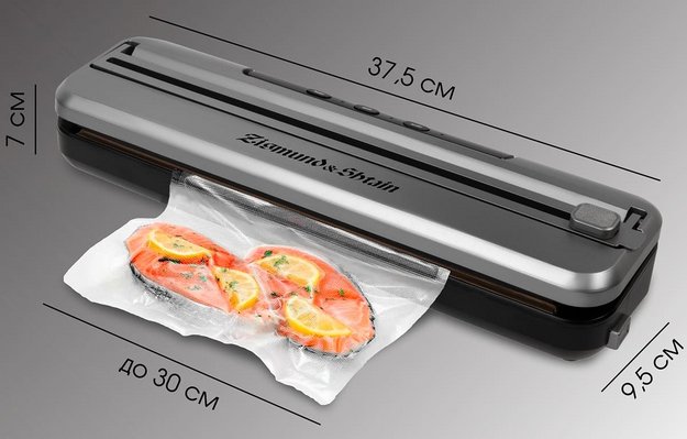 Вакуумный упаковщик Zigmund Shtain Kuchen-Profi VS‑601 (фото 12) Вакуумный упаковщик Zigmund Shtain Kuchen-Profi VS‑601 (preview 12)