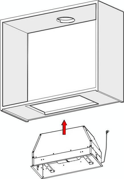 Встраиваемая вытяжка Pando NEO/78 INOX V. 830 SEC (preview 4)