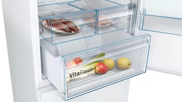 Холодильник с нижней морозильной камерой BOSCH KGN49XW20R (фото 5) Холодильник с нижней морозильной камерой BOSCH KGN49XW20R (preview 5)