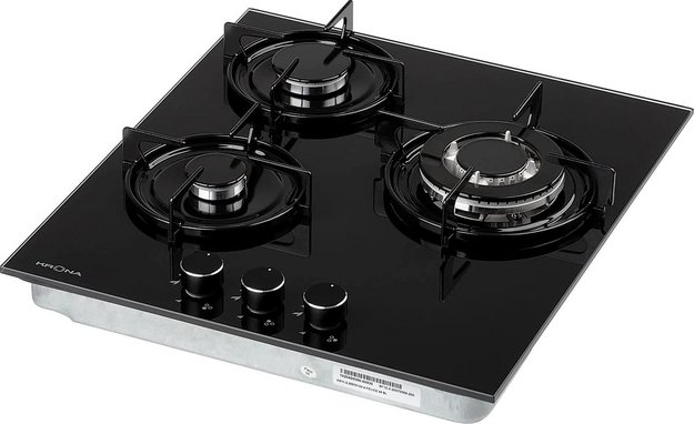 Газовая варочная панель KRONA FELICE 45 BL (preview 2)