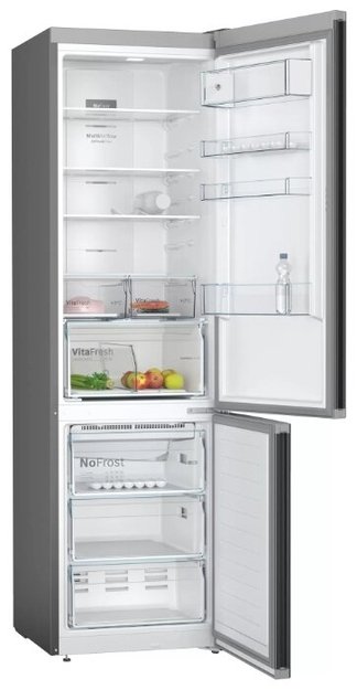 Холодильник с нижней морозильной камерой BOSCH KGN39XC27R (фото 3) Холодильник с нижней морозильной камерой BOSCH KGN39XC27R (preview 3)