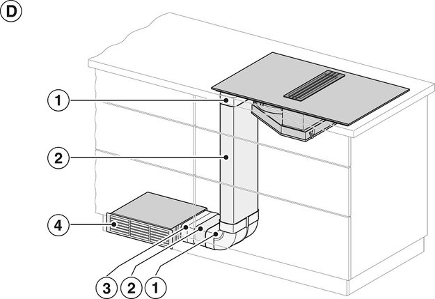 Индукционная варочная панель с вытяжкой Miele KMDA 7634 FR (preview 7)