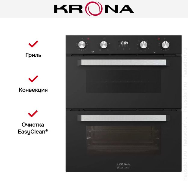 Электрический духовой шкаф KRONA ARTE 60 BL (фото 2) Электрический духовой шкаф KRONA ARTE 60 BL (preview 2)