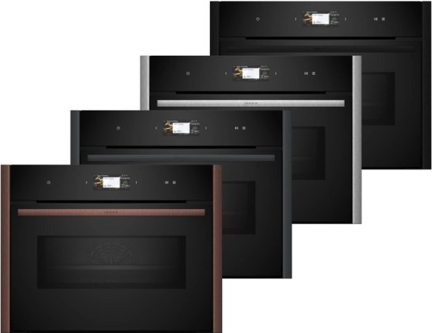 Компактный духовой шкаф с микроволнами Neff C29MS3AY0 (preview 1)