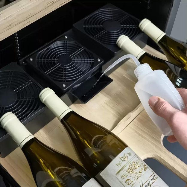 Винный шкаф Meyvel MV69-WG1-M (Grey Quartz) (preview 7)