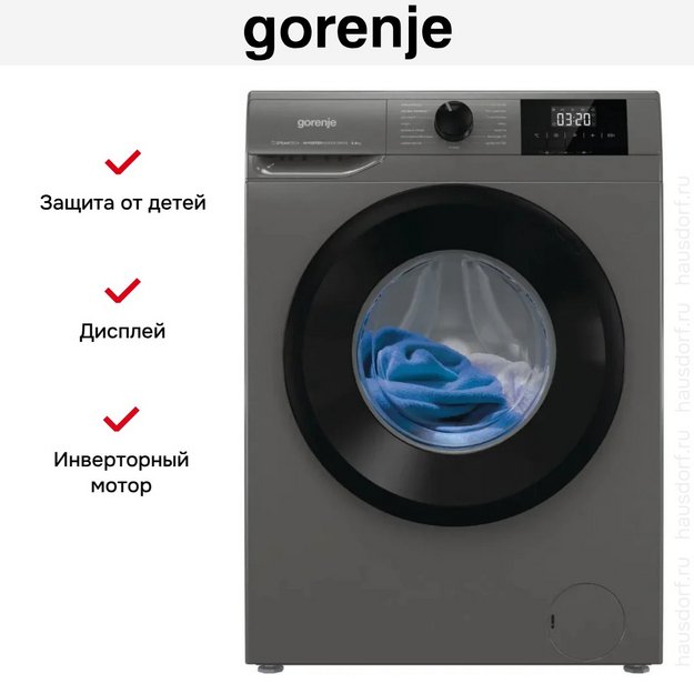 Стиральная машина Gorenje W3NGPI61SAST/C (preview 11)