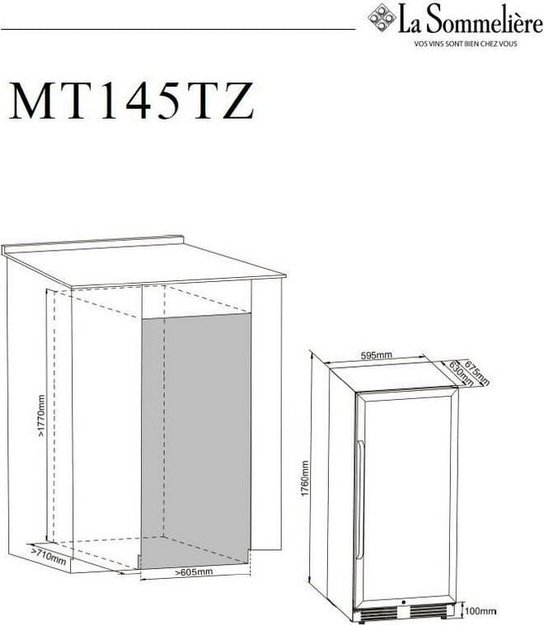 Винный шкаф La Sommeliere MT145TZ (preview 10)