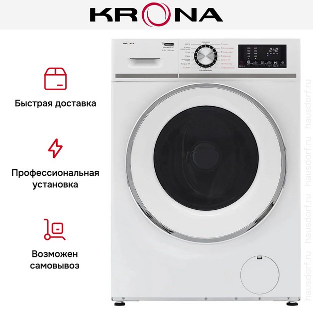 Стиральная машина KRONA ITTER OPTI WHITE 1200 8/4K WDM (preview 17)