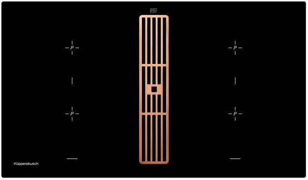 Варочная панель с вытяжкой Kuppersbusch KMI 9850.0 SR Copper (preview 1)