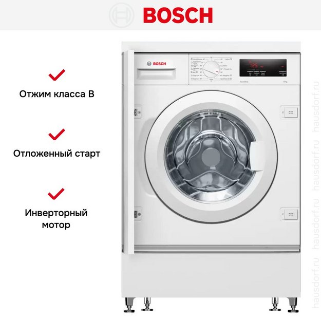 Встраиваемая стиральная машина Bosch WIW24342EU (preview 7)