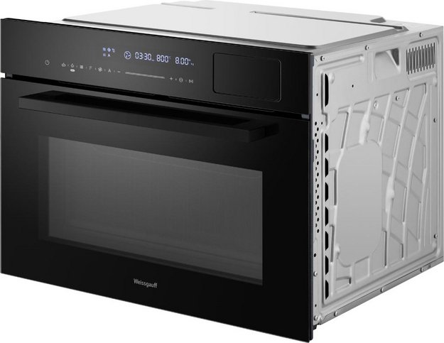 Компактный духовой шкаф с СВЧ и паром Weissgauff OEMS 459 PDB Black Edition (preview 5)