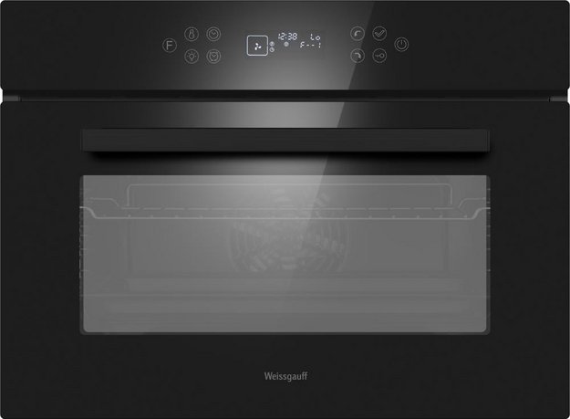 Компактный духовой шкаф Weissgauff OE 459 SDB Black Edition (preview 1)