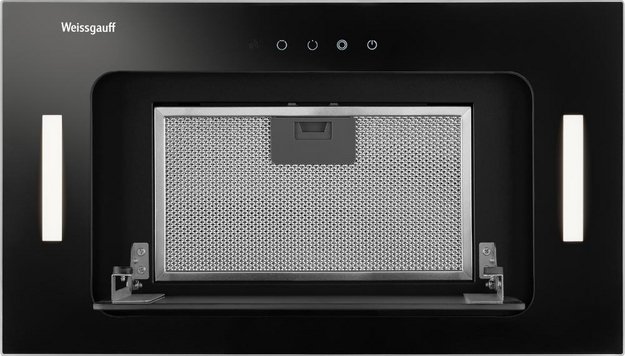 Встраиваемая вытяжка Weissgauff Intense 600 Touch Black Glass (preview 4)