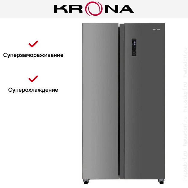 Холодильник KRONA EISKALT 9159 SBS TNF INOX (preview 19)