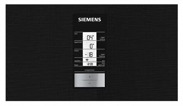 Отдельностоящий холодильник с нижней морозильной камерой SIEMENS KG49NSB2AR (preview 3)