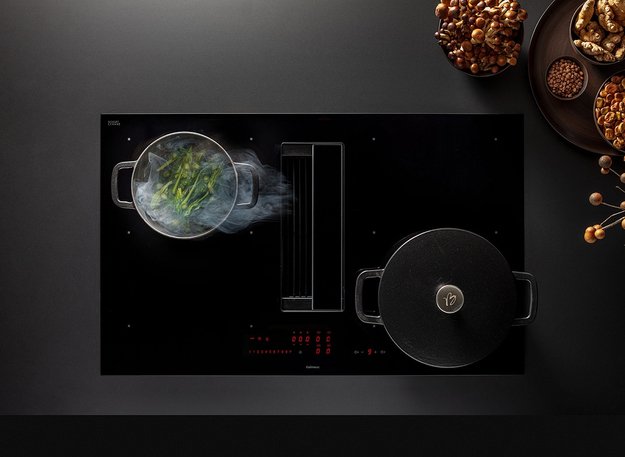 Варочная панель с вытяжкой Falmec ZERO 84 VETRO NERO (preview 4)