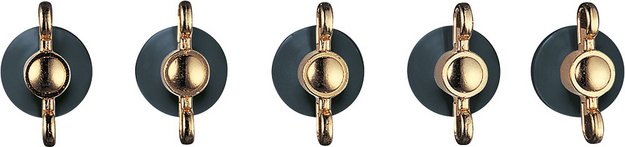 Набор ручек для варочных поверхностей Smeg Coloniale 5MP800A (preview 1)