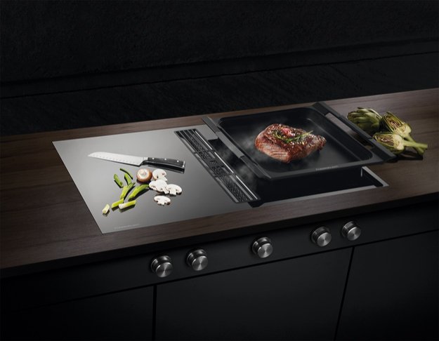 Варочная панель с вытяжкой Kuppersbusch KMI 9850.0 SR Copper (preview 2)