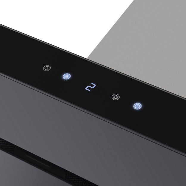 Встраиваемая кухонная вытяжка MAUNFELD Norfolk 90 нержавеющая сталь\черное стекло (preview 13)