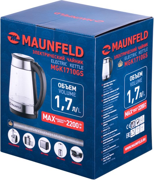 Чайник Maunfeld MGK1710GS (фото 13) Чайник Maunfeld MGK1710GS (preview 13)