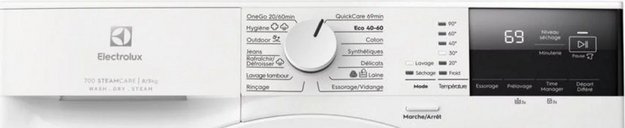 Стирально-сушильная машина Electrolux EW7W2481E (фото 2) Стирально-сушильная машина Electrolux EW7W2481E (preview 2)