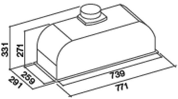 Вытяжка Falmec BUILT-IN 70 MAX (preview 5)