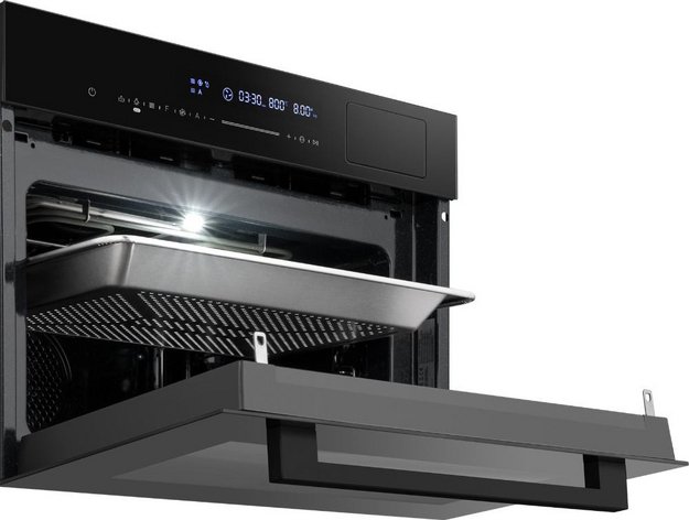 Компактный духовой шкаф с СВЧ и паром Weissgauff OEMS 459 PDB Black Edition (preview 10)