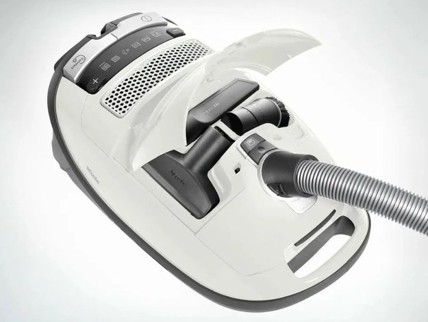 Пылесос Miele Complete C3 Silence EcoLine SGSK5 белый (фото 3) Пылесос Miele Complete C3 Silence EcoLine SGSK5 белый (preview 3)
