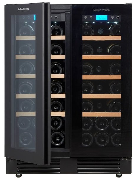 Встраиваемый под столешницу винный шкаф CellarPrivate CP042-2TBH (preview 7)