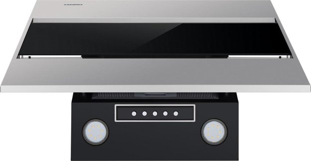 Кухонная вытяжка MAUNFELD Bridge 50 нержавеющая сталь\черное стекло (фото 4) Кухонная вытяжка MAUNFELD Bridge 50 нержавеющая сталь\черное стекло (preview 4)