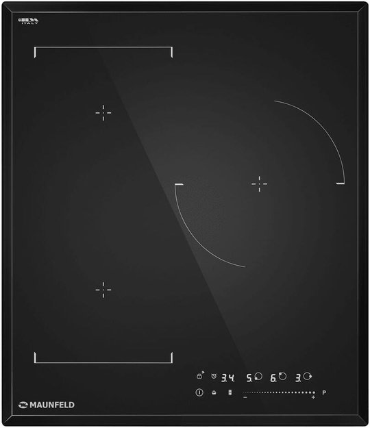 Индукционная варочная панель Maunfeld CVI453SBBK LUX Inverter (preview 1)