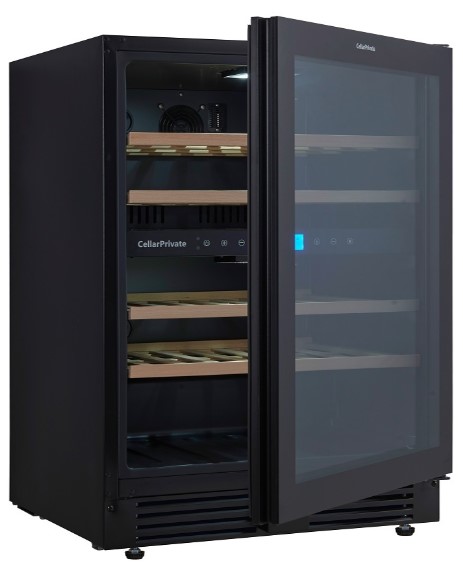 Встраиваемый под столешницу винный шкаф CellarPrivate CP043-2TBH (preview 11)