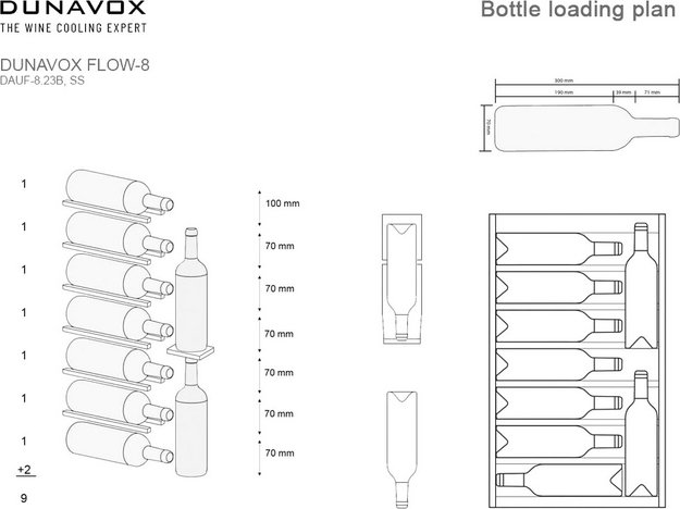 Винный шкаф Dunavox DAUF-8.23SS (фото 3) Винный шкаф Dunavox DAUF-8.23SS (preview 3)
