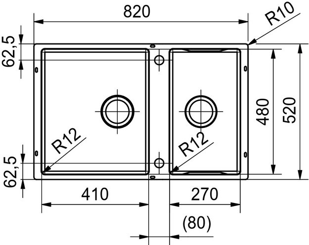 Мойка Franke BWX 120-41-27 сталь (preview 4)