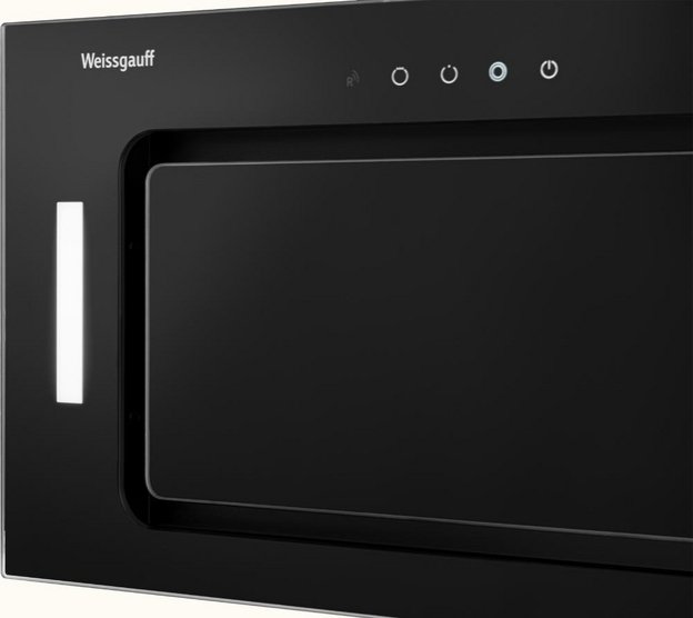 Встраиваемая вытяжка Weissgauff Intense 600 Touch Black Glass (preview 6)