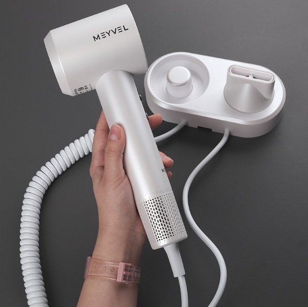 Настенный фен Meyvel MF11-1600 Белый (White) (preview 3)