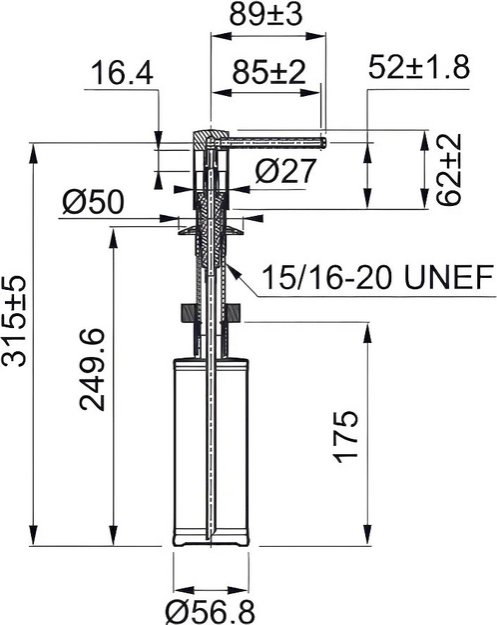 Дозатор для мыла Franke Comfort 119.0578.746 (preview 5)