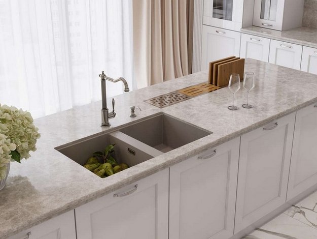 Мойка Omoikiri Kitagawa 83-2-U WH (preview 2)