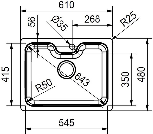 Мойка Franke BCX 110-55 TL сталь (preview 5)