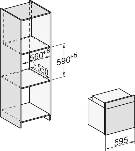 Зависимый духовой шкаф Miele H 2455 I ACTIVE (preview 5)