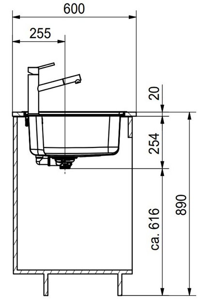 Мойка Franke BCX 610-81 TL сталь (фото 5) Мойка Franke BCX 610-81 TL сталь (preview 5)