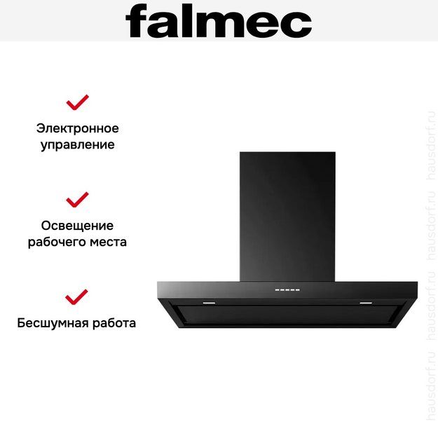 Вытяжка Falmec PLANE ISOLA BLACK NRS 90 (PLUS) (preview 3)