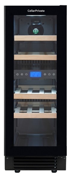 Встраиваемый под столешницу винный шкаф CellarPrivate CP017-2TBH (preview 4)